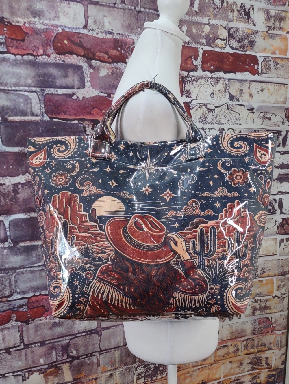 Western Desert Inspired Tote Bag